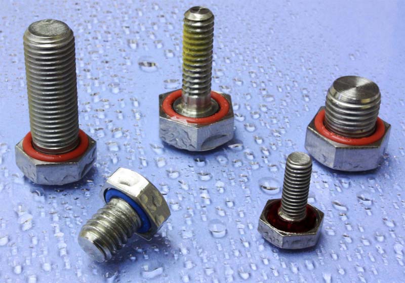 seal screws, self sealing screws and selfsealing fasteners manufactured by Zago Co